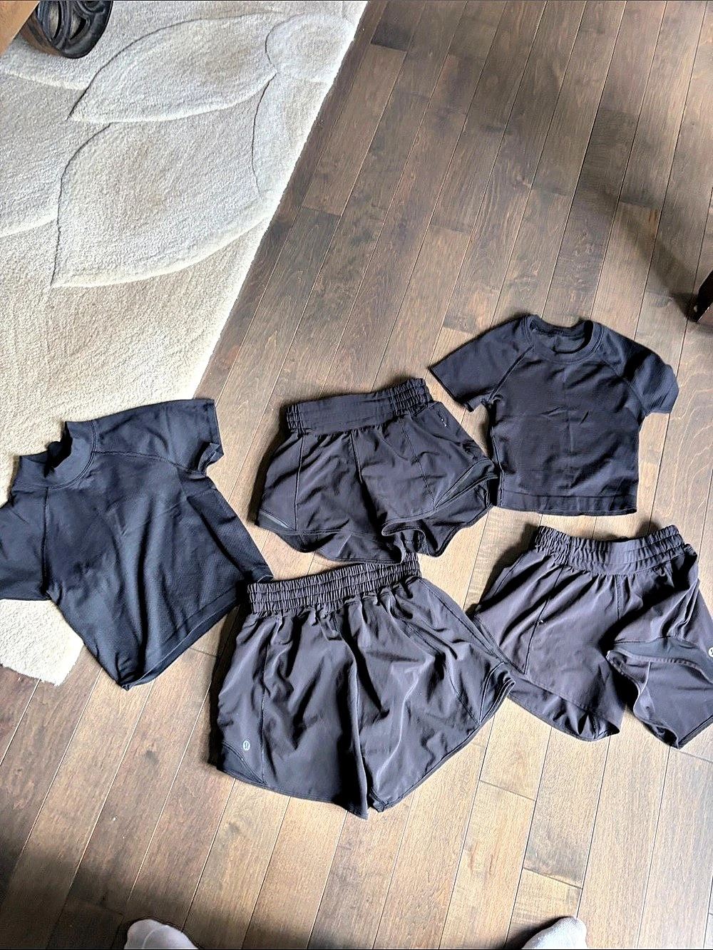 lululemon Track That Mid-Rise Short 3" Black